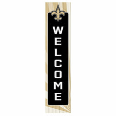 New Orleans Saints Summer Seasonal Single Sided Large Leaner, 46"
