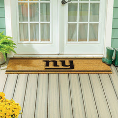 New York Giants Extra Large One Color Coir Mat, 60"x24"