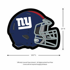 LED Wall Decor, Helmet, New York Giants