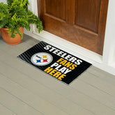 Pittsburgh Steelers Fan Mat, 28"x16"