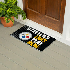 Pittsburgh Steelers Fan Mat, 28"x16"
