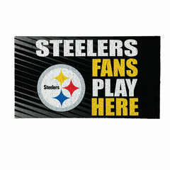 Pittsburgh Steelers Fan Mat, 28"x16"