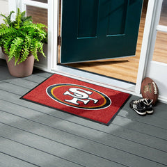 2'x3' USA Made Indoor/Outdoor Entryway Mat, San Francisco 49ers