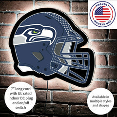 LED Wall Decor, Helmet, Seattle Seahawks