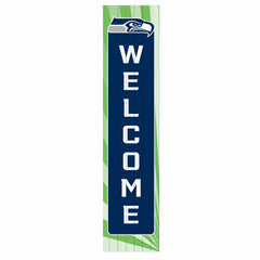 Seattle Seahawks Summer Seasonal Single Sided Large Leaner, 46"