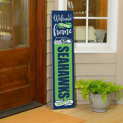 47" Double Sided Leaner, Seattle Seahawks, Halloween