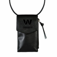 Washington Commanders, Cross Body Wallet, Black