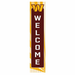 Washington Commanders Summer Seasonal Single Sided Large Leaner, 46"