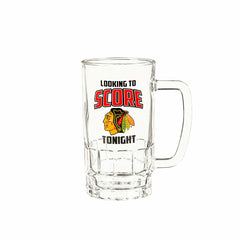 Stemless 17OZ Glass & Tankard 16OZ Gift Set, Chicago Blackhawks
