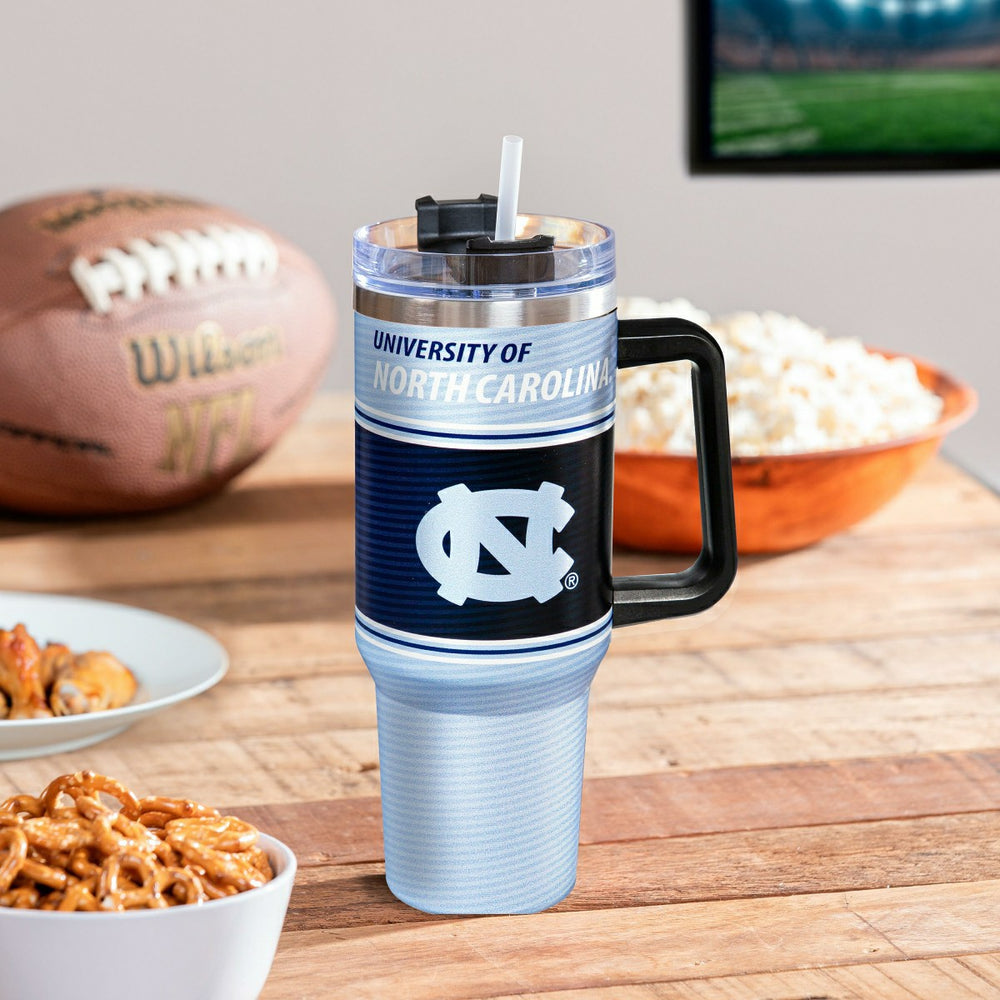 40oz Stainless Steel Canyon Cup w/ Straw, University of North Carolina
