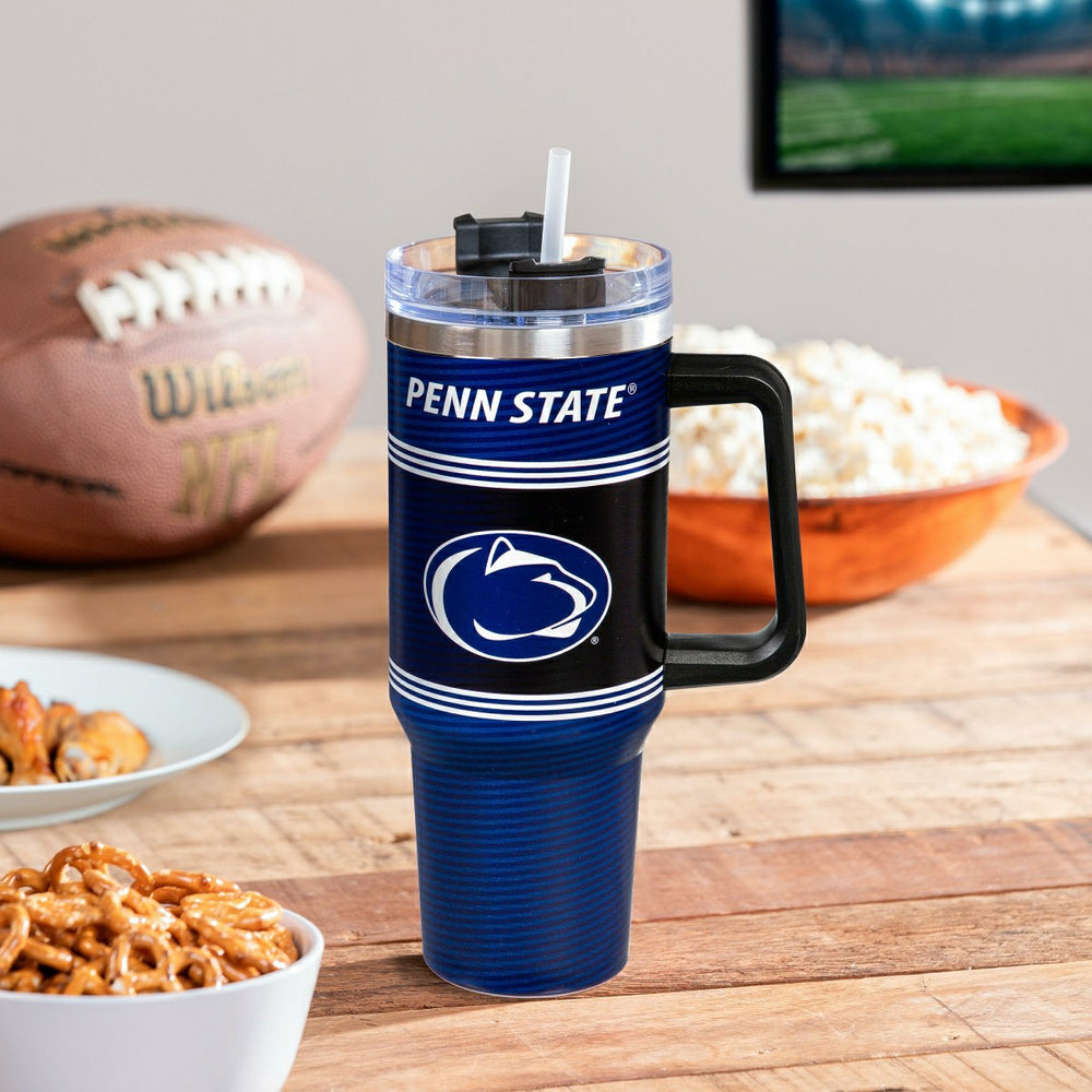 40oz Stainless Steel Canyon Cup w/ Straw, Penn State