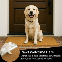 Coir Mat, 16"x28", Detroit Red Wings