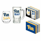University of Pittsburgh, Stemless 17OZ Glass & Tankard 16OZ Gift Set