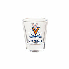 University of Virginia 4-Piece Ceramic and Glass 2oz. Shot Glass Set