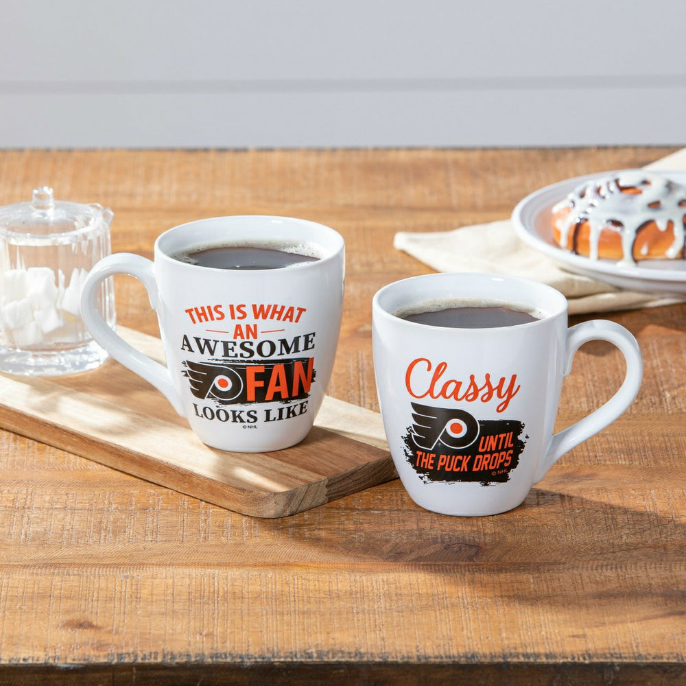 Ceramic Cup o' Java 17oz Gift Set, Philadelphia Flyers