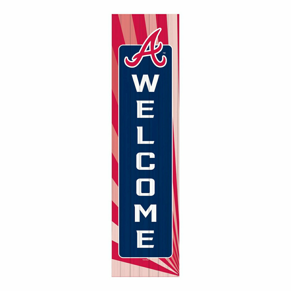 Atlanta Braves, Summer Seasonal Leaner, 46" Single Sided