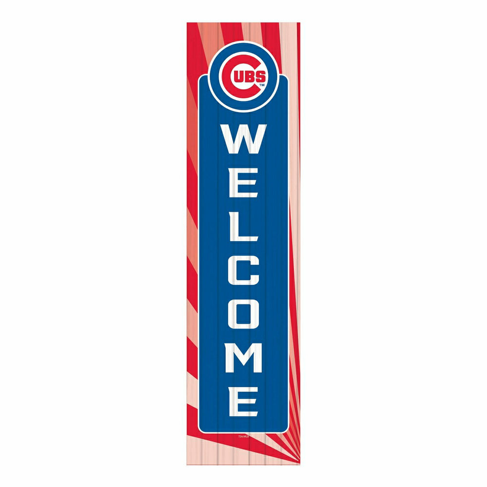 Chicago Cubs, Summer Seasonal Leaner, 46" Single Sided
