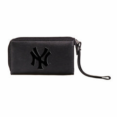 New York Yankees Wristlet Wallet Black