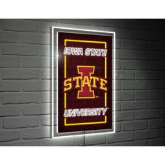 Iowa State University College Rectangle Neolite LED Decor