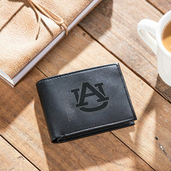 Wallet, Bi-Fold, Auburn