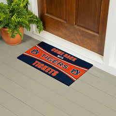 28" x 16" PVC Trapper Mat, Come Back with Tickets, Auburn University