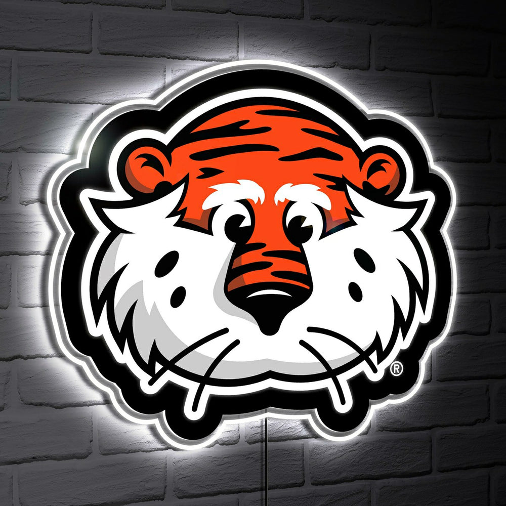 LED Wall Decor, Glazelite, College Mascot, Auburn University