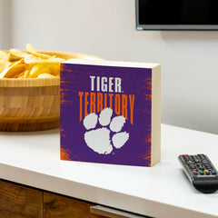 Clemson University Plock, Down Home Fans, 6x6