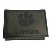 Clemson University, Tri-Fold Wallet, Black