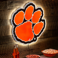 LED Wall Decor, Glazelite, College Mascot, Clemson University