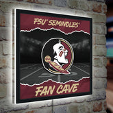 Florida State University 23"H x 23"L LED Wall Decor, Edgelite, Square