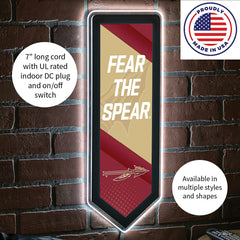 LED Wall Decor, Pennant, Florida State University