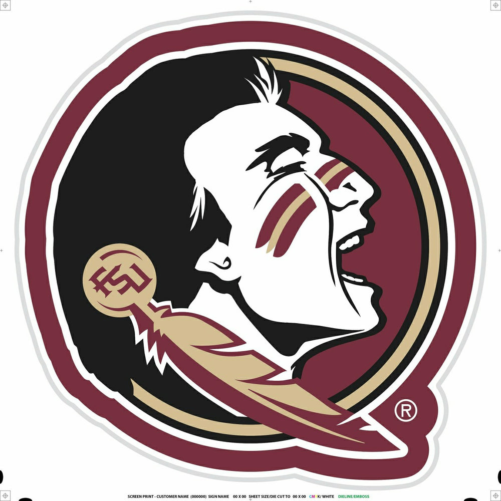 LED Wall Decor, Glazelite, College Mascot, Florida State University