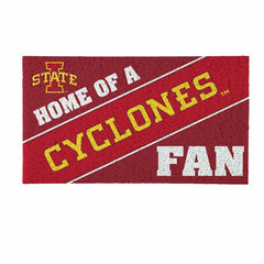 Iowa State University, PVC Mat COLOR, Home of a Fan