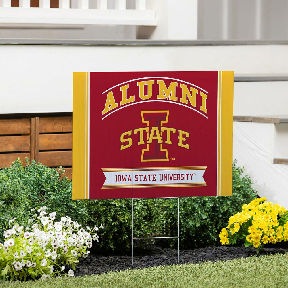 Iowa State University Coroplast Yard Sign Alumni