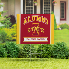 Iowa State University Coroplast Yard Sign Alumni
