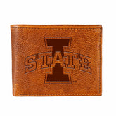 Iowa State University, Embossed 100% Genuine Tumbled Leather Passcase