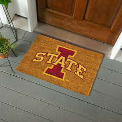 Coir Mat, 16"x28", Iowa State University