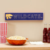 Kansas State University Engraved Wood Sign, 3.5" x 18"