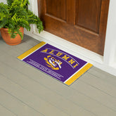 Louisiana State University Alumni Mat, 28"x16"