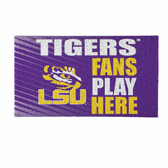 Louisiana State University Fan Mat, 28"x16"