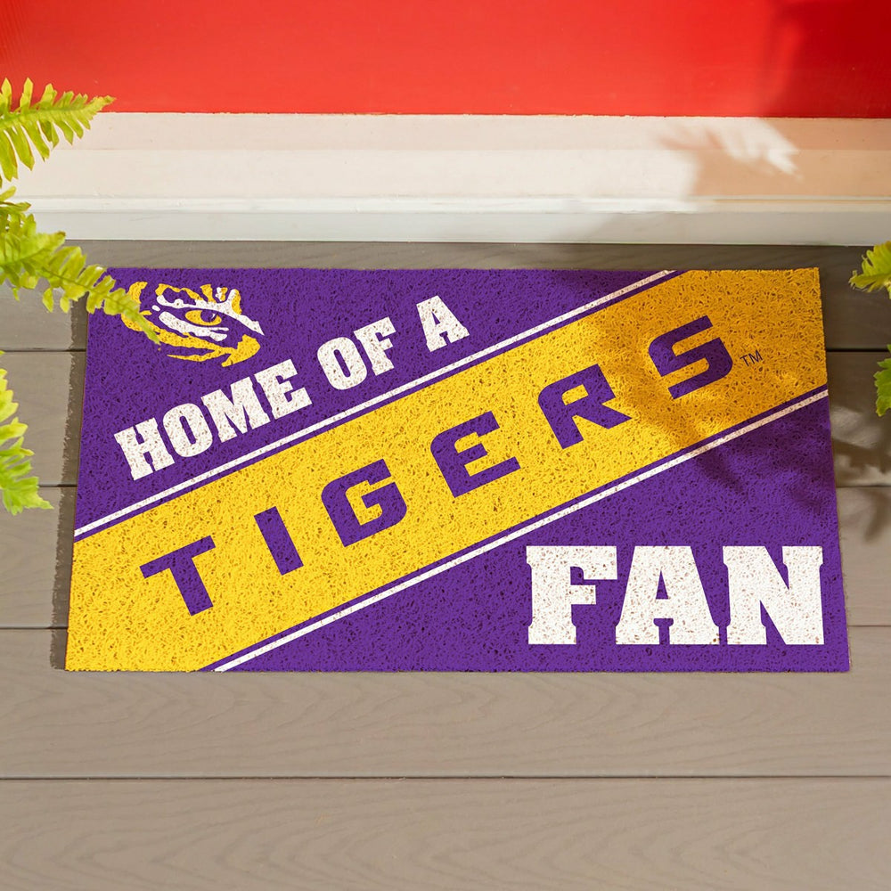 Louisiana State University, PVC Mat COLOR, Home of a Fan