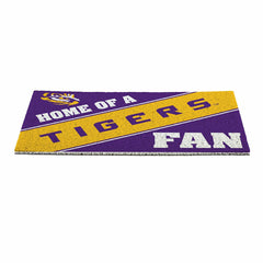 Louisiana State University, PVC Mat COLOR, Home of a Fan
