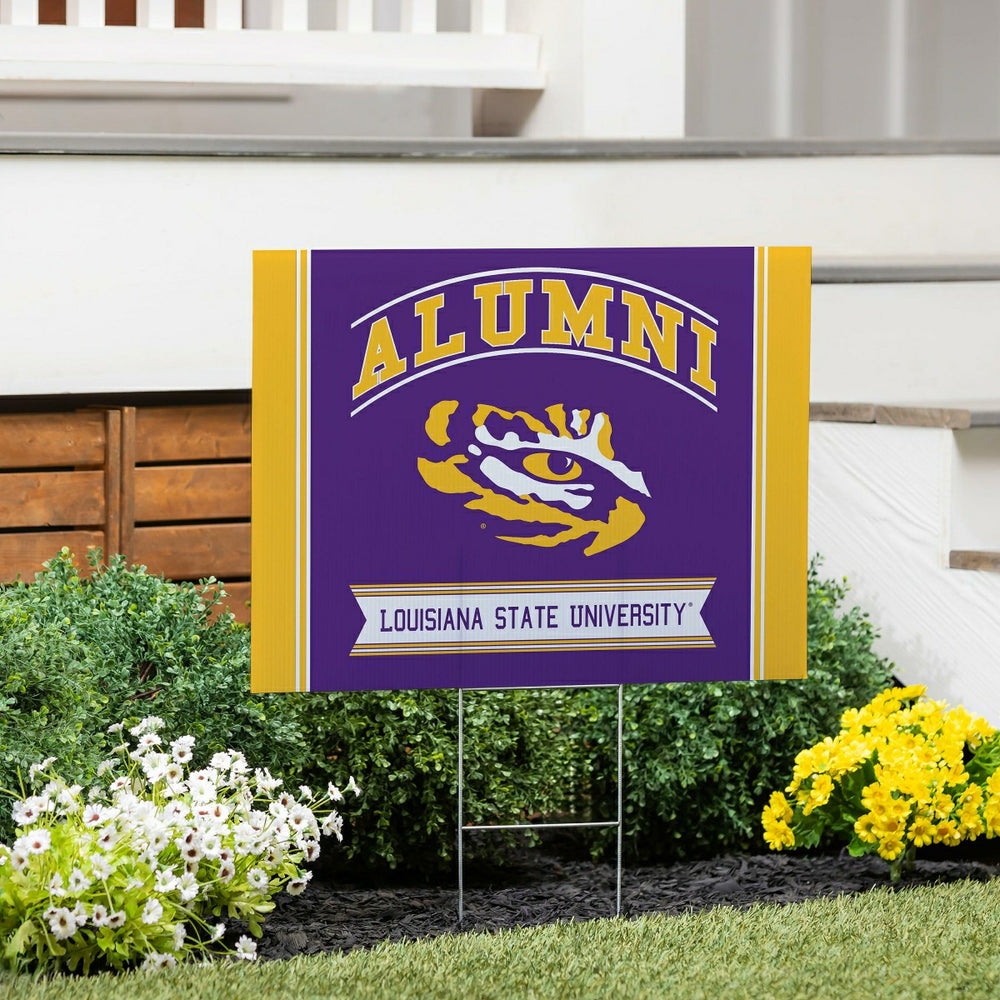 Louisiana State University Coroplast Yard Sign Alumni