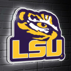 Lsu Tigers LED Wall Decor, Glazelite, Logo