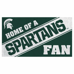 Michigan State University, PVC Mat COLOR, Home of a Fan