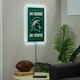 Michigan State University College Rectangle Neolite LED Decor