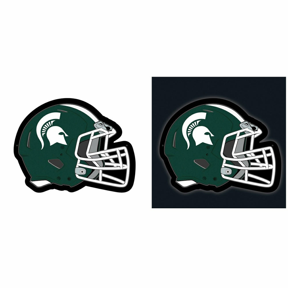 LED Wall Decor, Helmet, Michigan State University