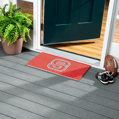 Full Color PVC Mat, 16" x 28", North Carolina State University