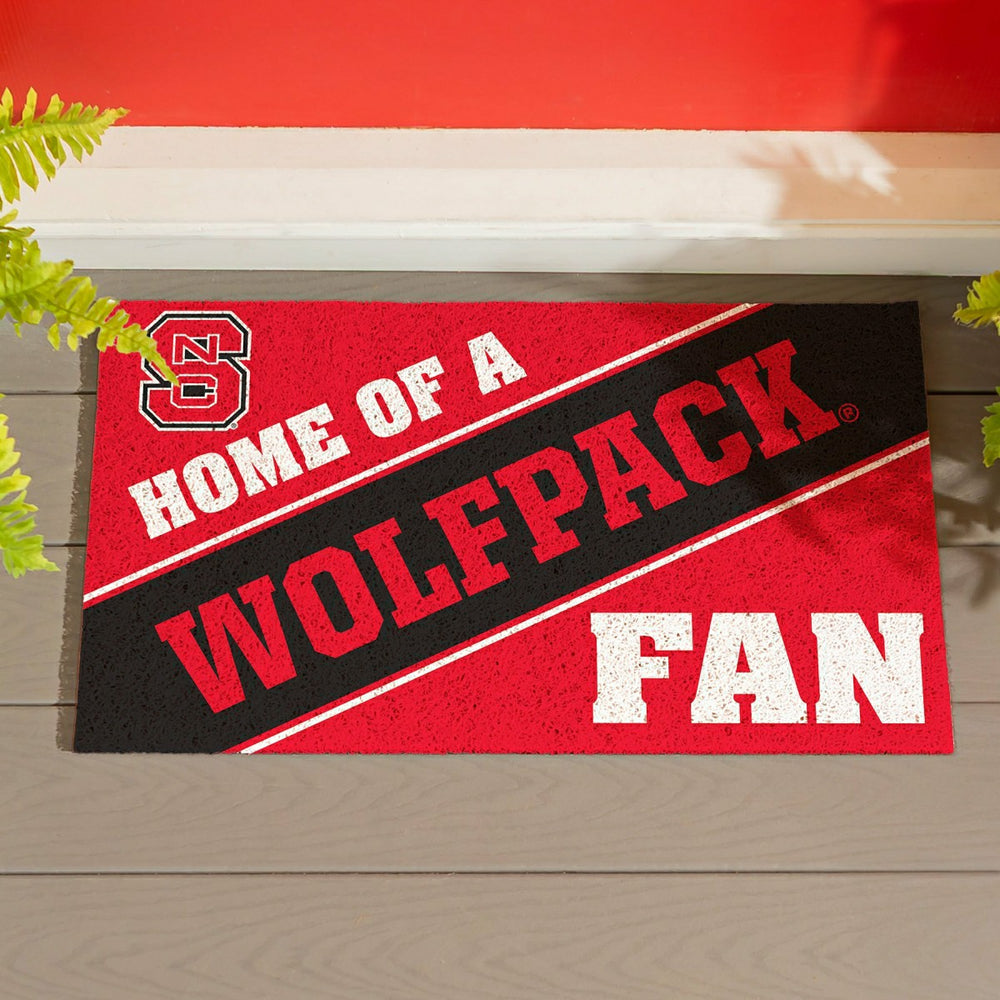 North Carolina State University, PVC Mat COLOR, Home of a Fan