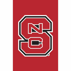 North Carolina State University Applique Garden Flag
